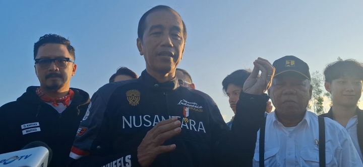 Jokowi Ngaku Enggak Nyaman pada Malam Pertama di Istana Garuda IKN, Jokowi: “Gak Nyenyak Saya. Saya Ngomong Apa Adanya”